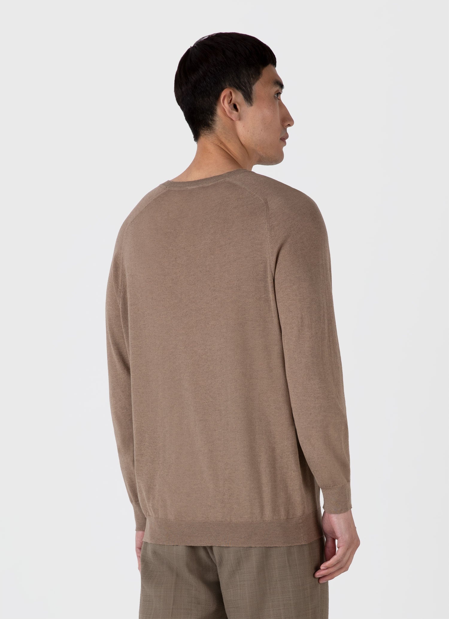 Sea Island Cashmere Crew Neck Jumper - 5