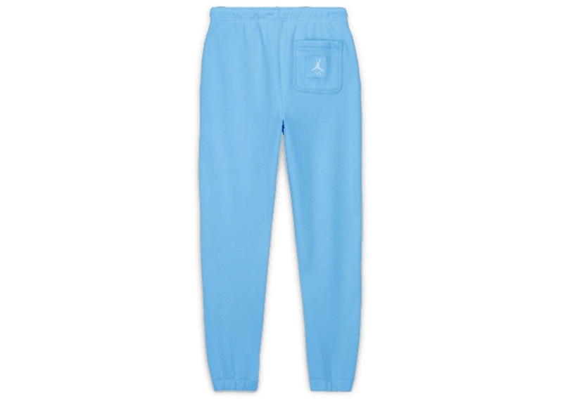 Jordan Jordan x Union MJ Fleece Pants Cobalt Pulse/Coconut Milk outlook