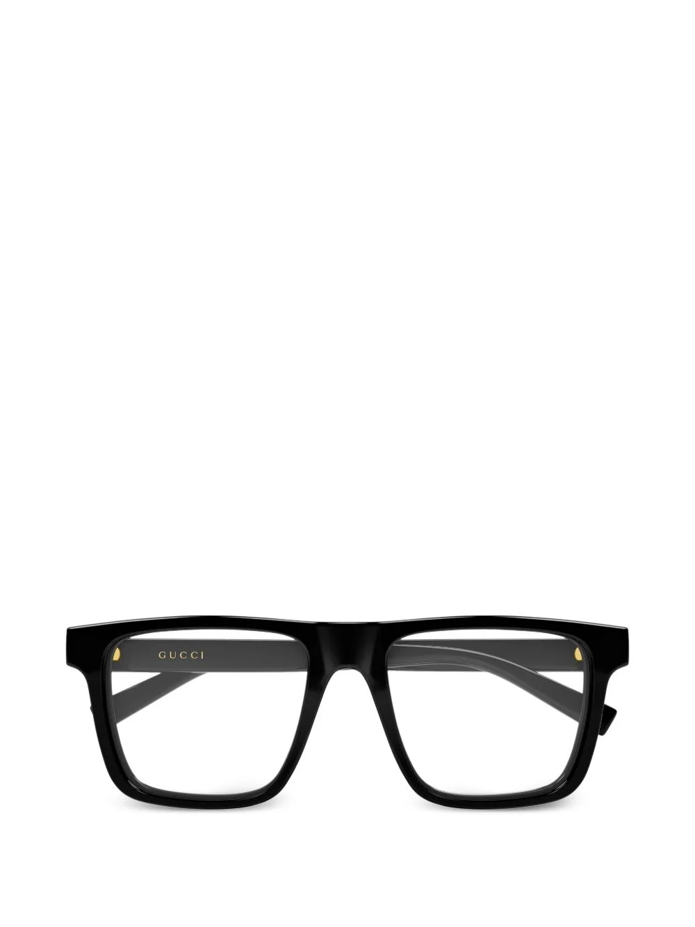 square-frame glasses - 1