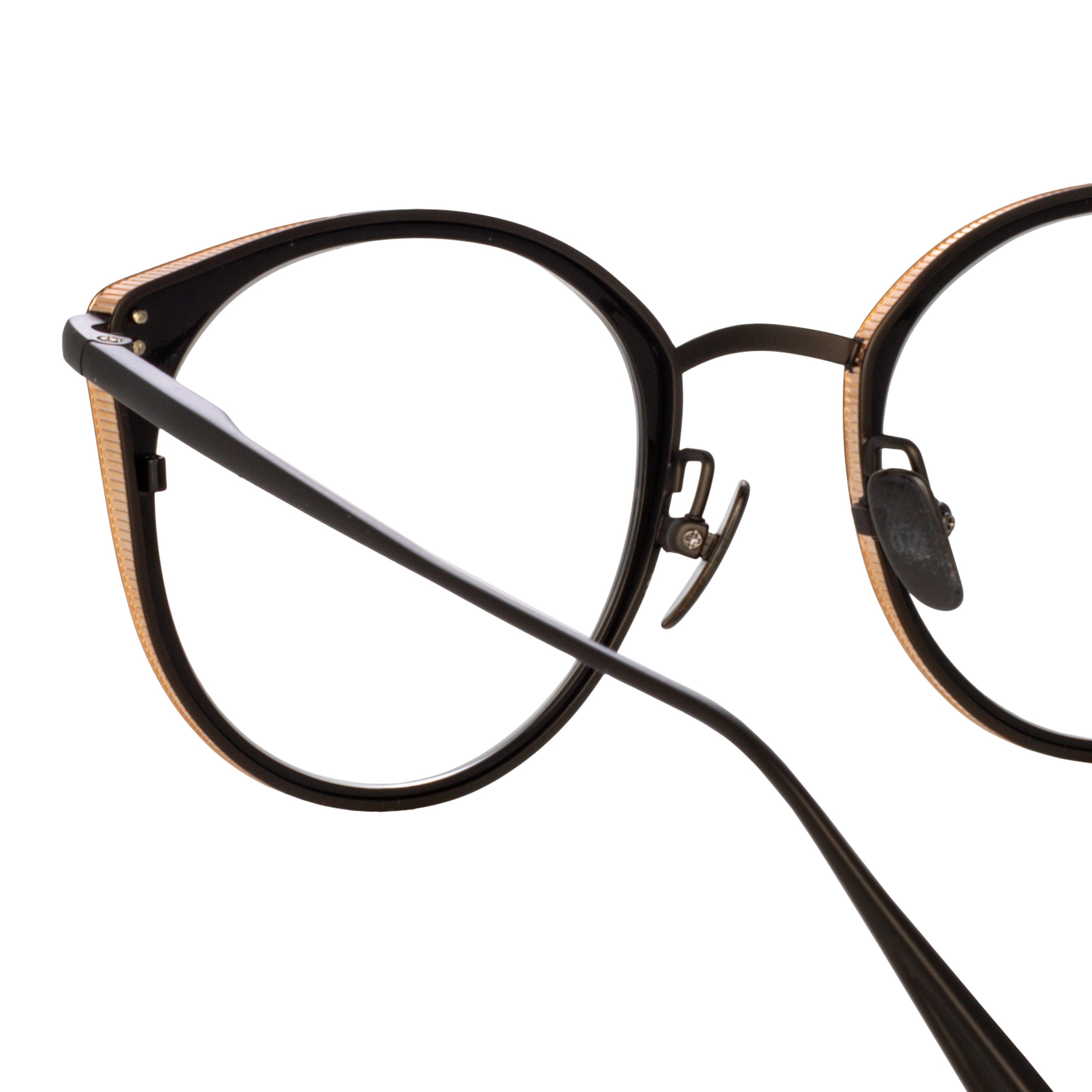 NEUSA OVAL OPTICAL FRAME IN NICKEL - 3