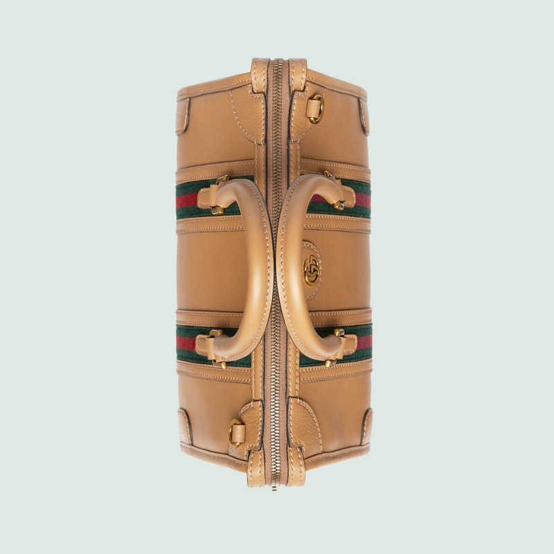 Small top handle bag with Double G 8