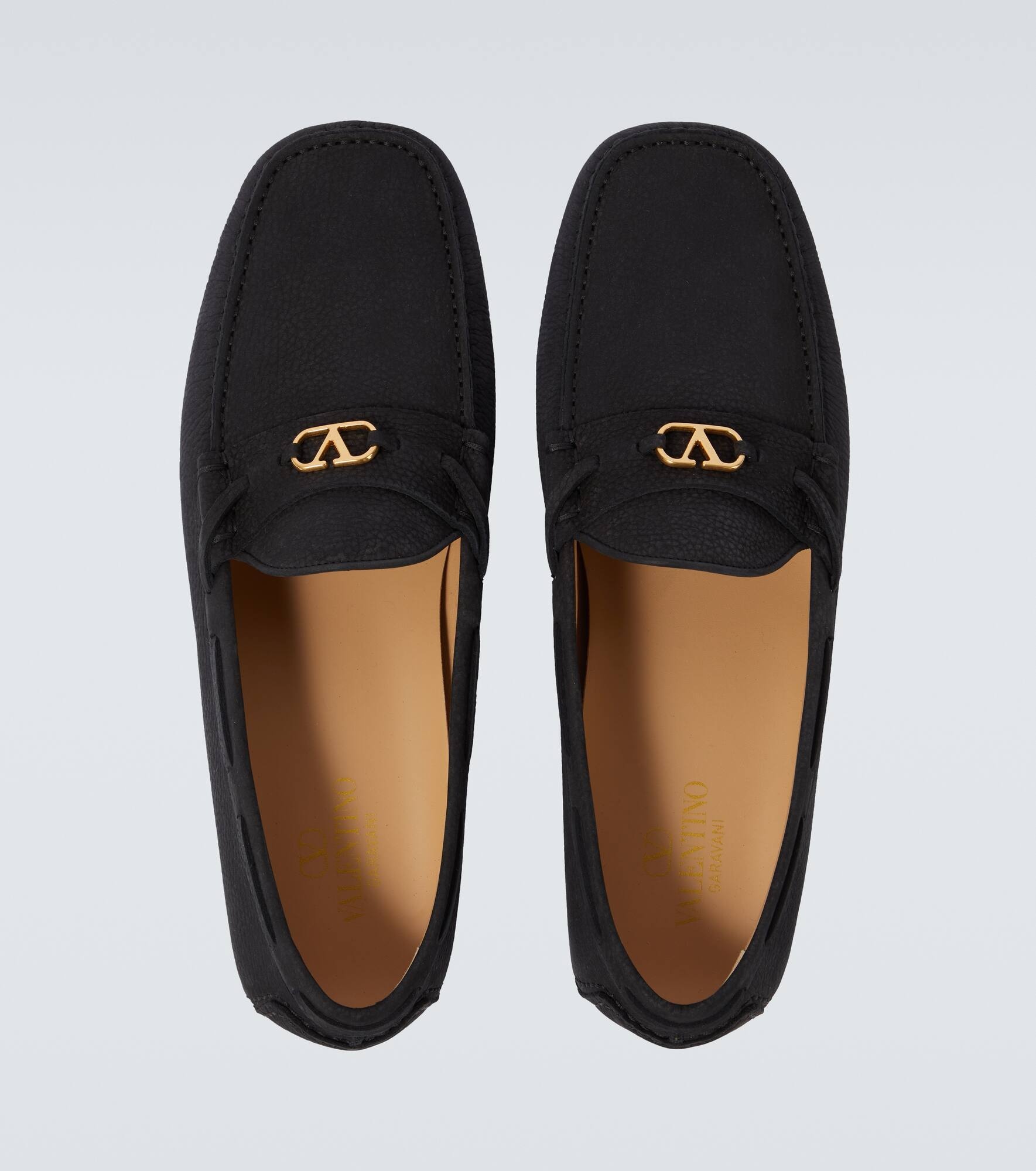 Fastaway VLogo suede driving shoes - 4