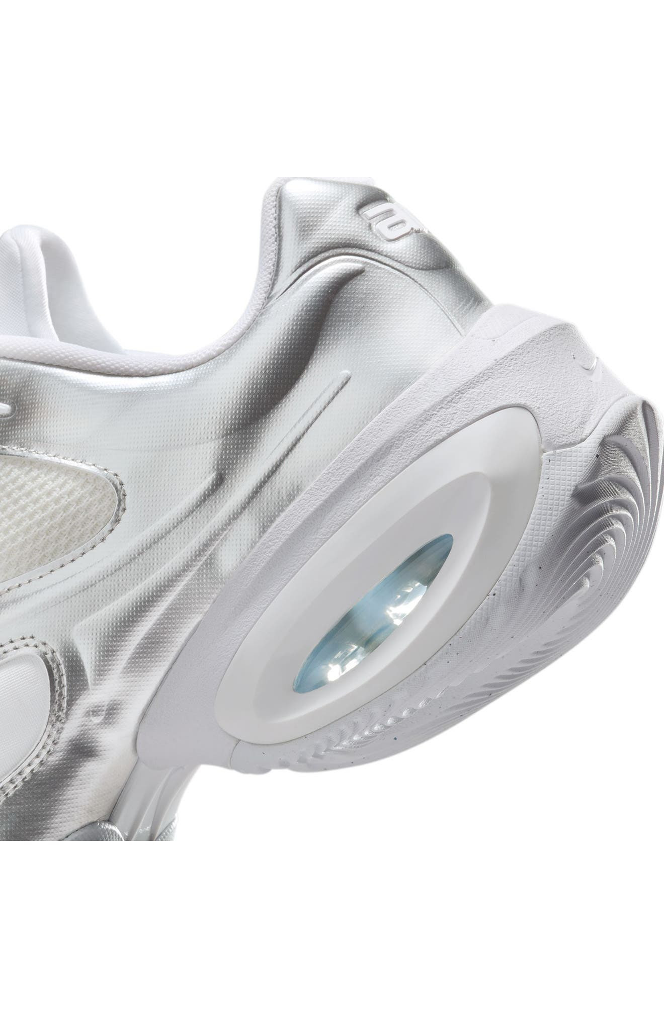 Nike Air Max Muse Sneaker in White/Silver at Nordstrom - 9