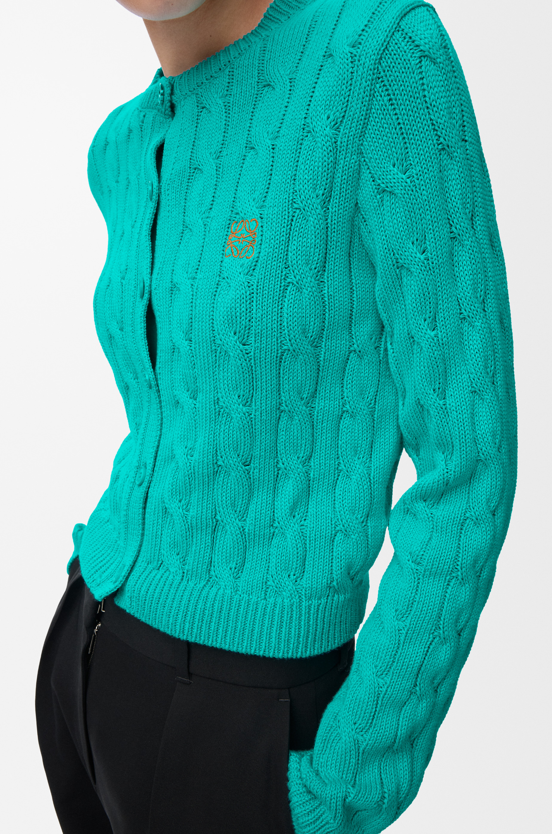 Cardigan in cotton - 5