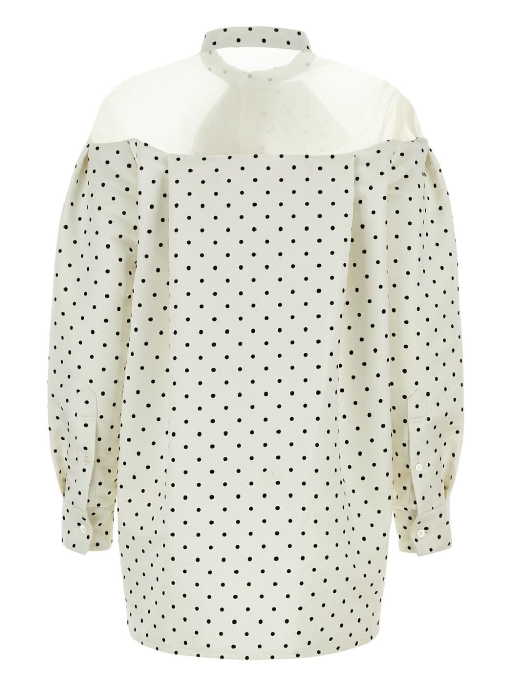 polka-dot blouse - 2