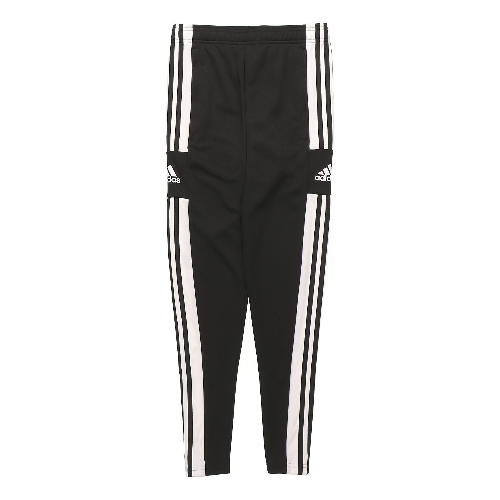 adidas Classic Stripes Logo Knitted Sports Pants Men's Black GK9545 - 1