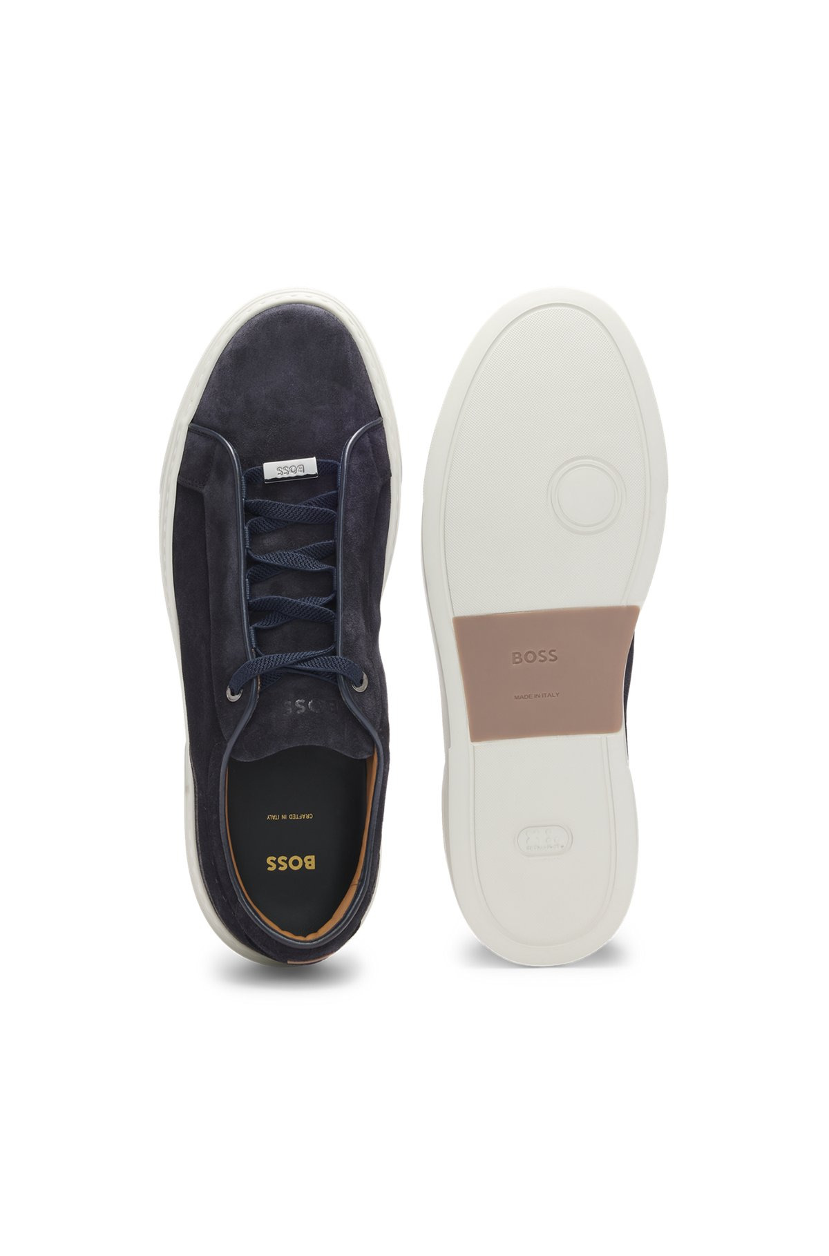 GARY LOW-TOP TRAINERS IN SUEDE - 4