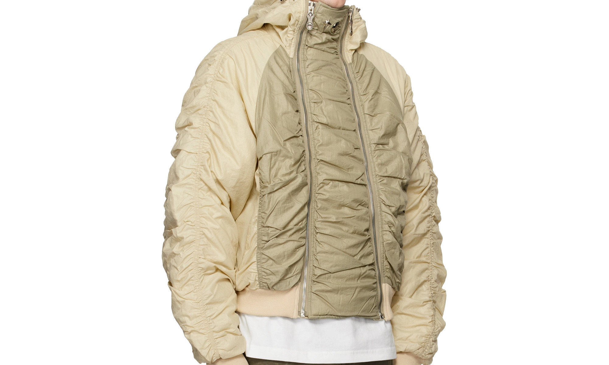 Double Flying Bio Jacket "Beige" - 2
