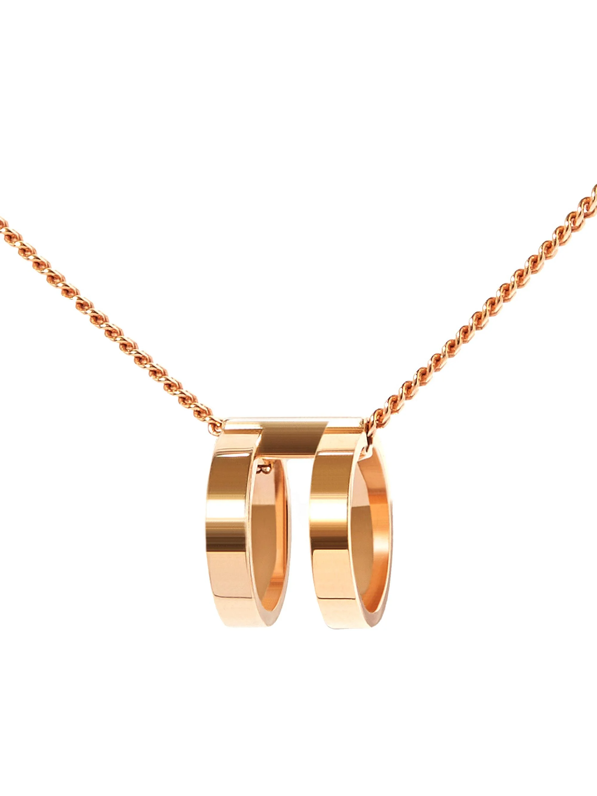 Women's Berbere 18K Rose Gold Pendant Necklace - Rose Gold - 1