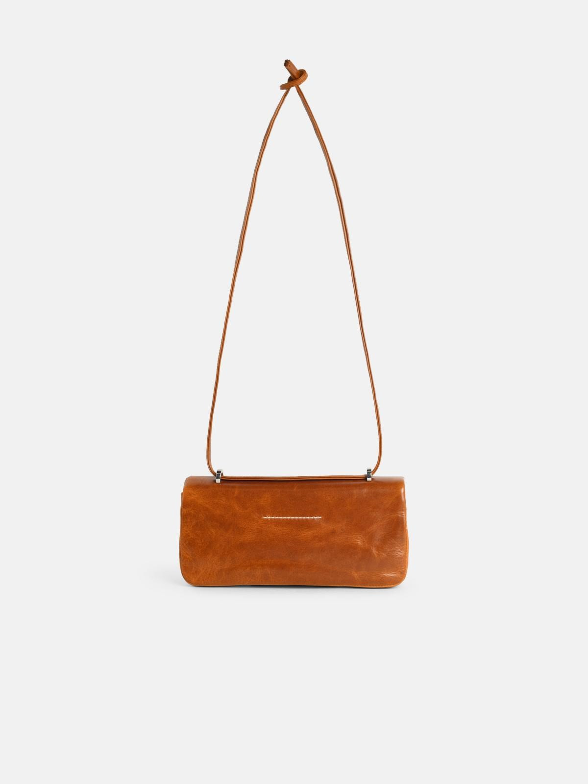 CARAMEL LEATHER BAG - 3