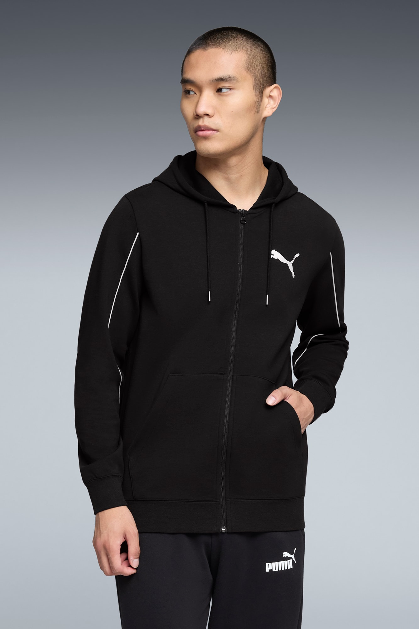 Sport Men's Zip-Up Hoodie - 3