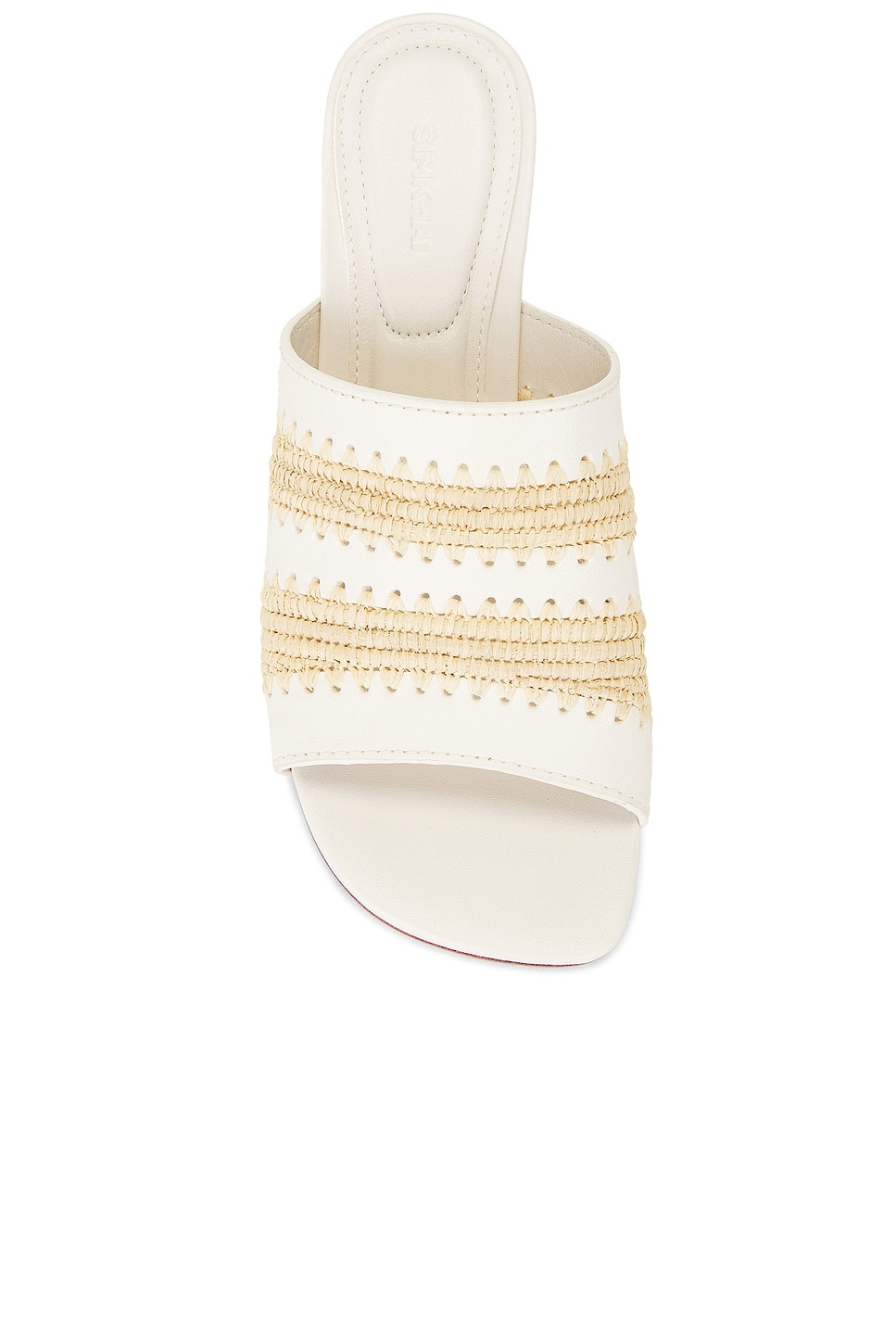 Shadow Mule Raffia Sandal - 4