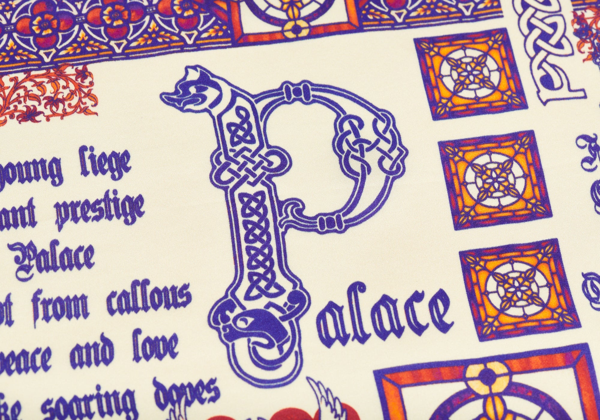 MEDIEVAL SILK BANDANA MULTI - 2