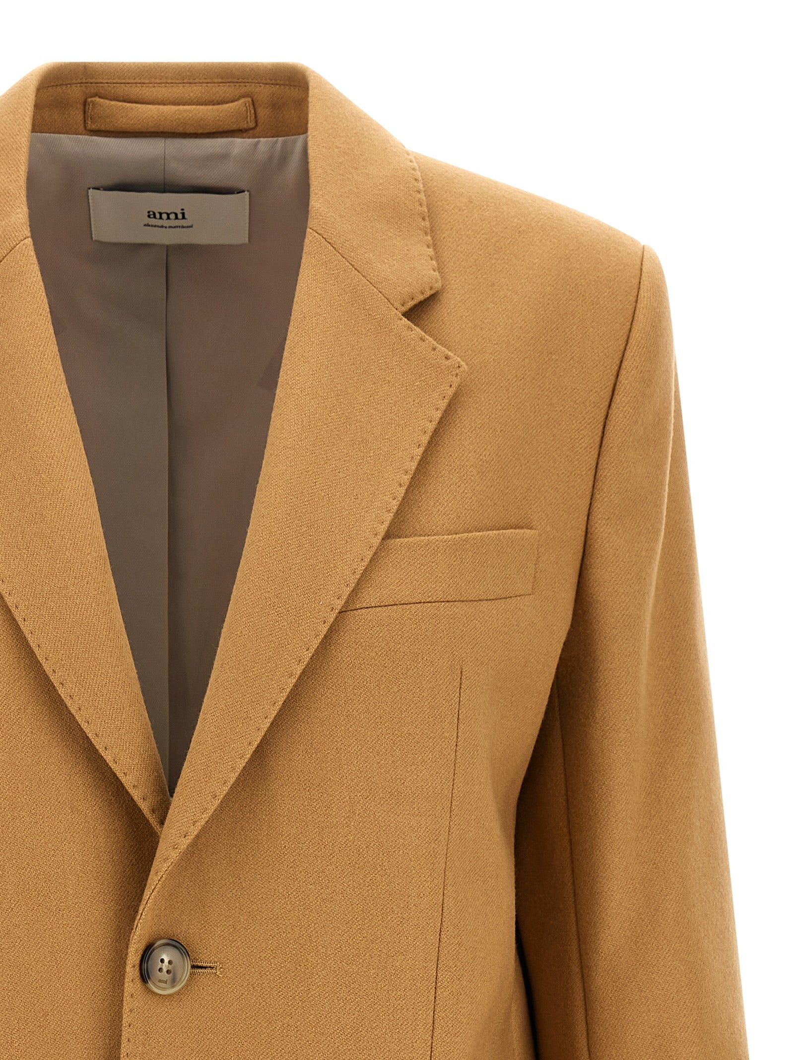 Ami Paris Women Wool Blazer - 3
