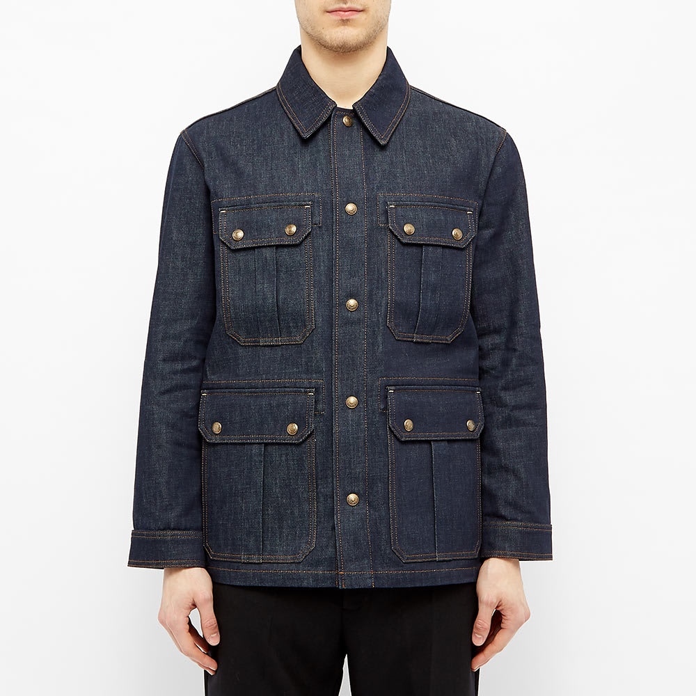 AMI Denim Worker Jacket - 4