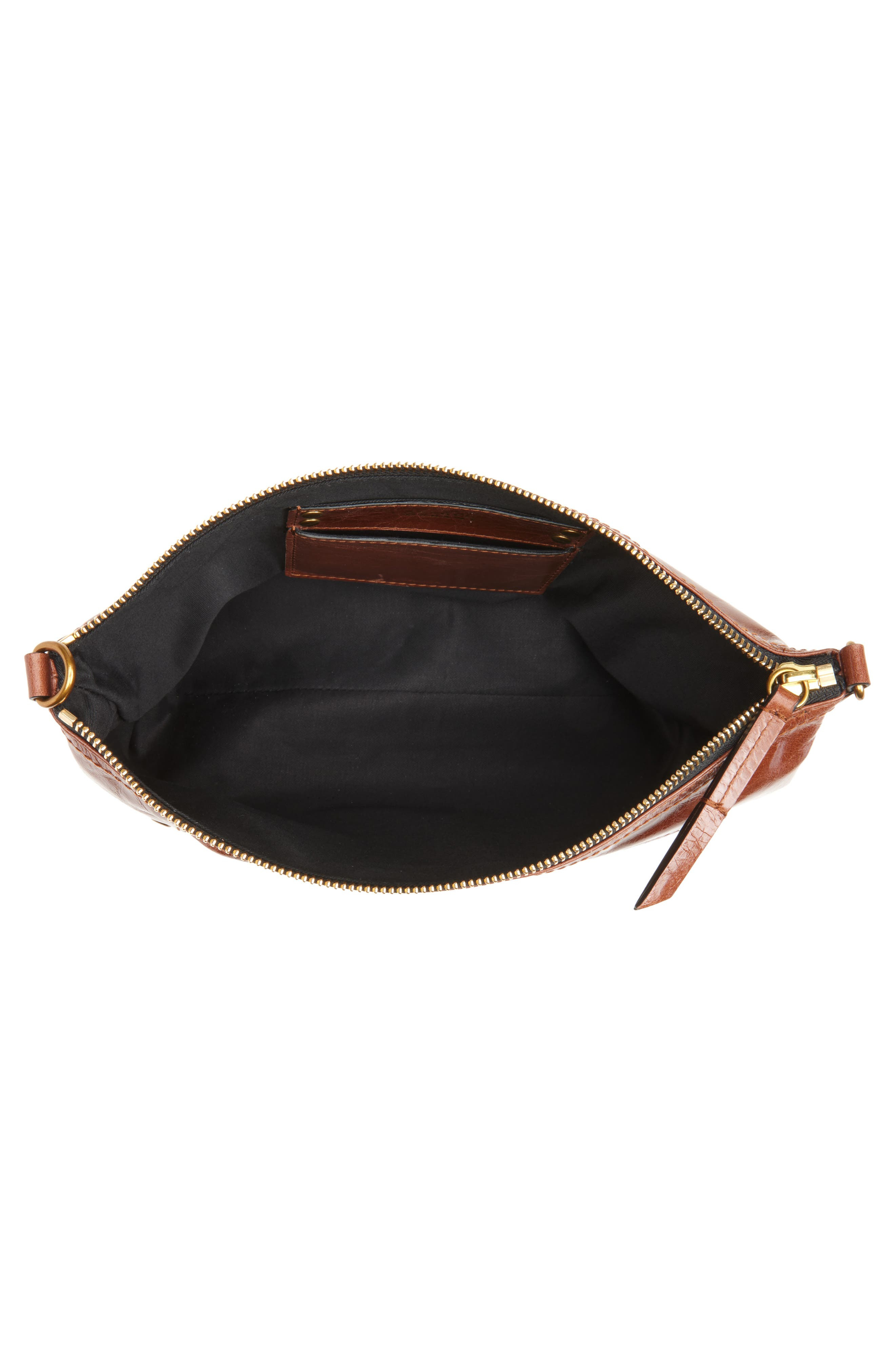 Isabel Marant Nessah Wardy Leather Crossbody Bag in Chocolate at Nordstrom - 4