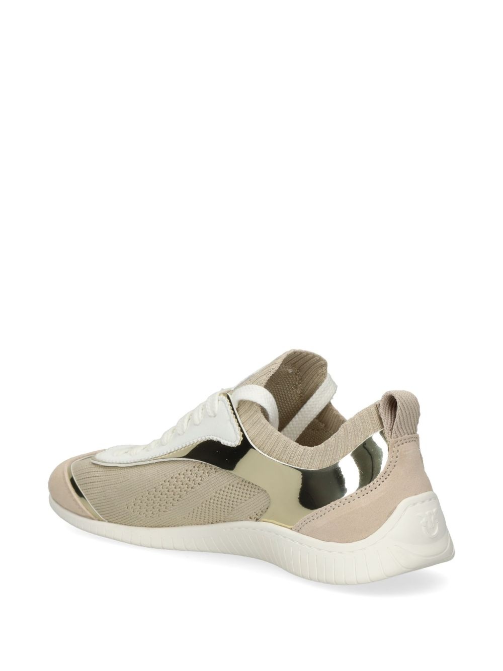logo-embroidered sneakers - 3