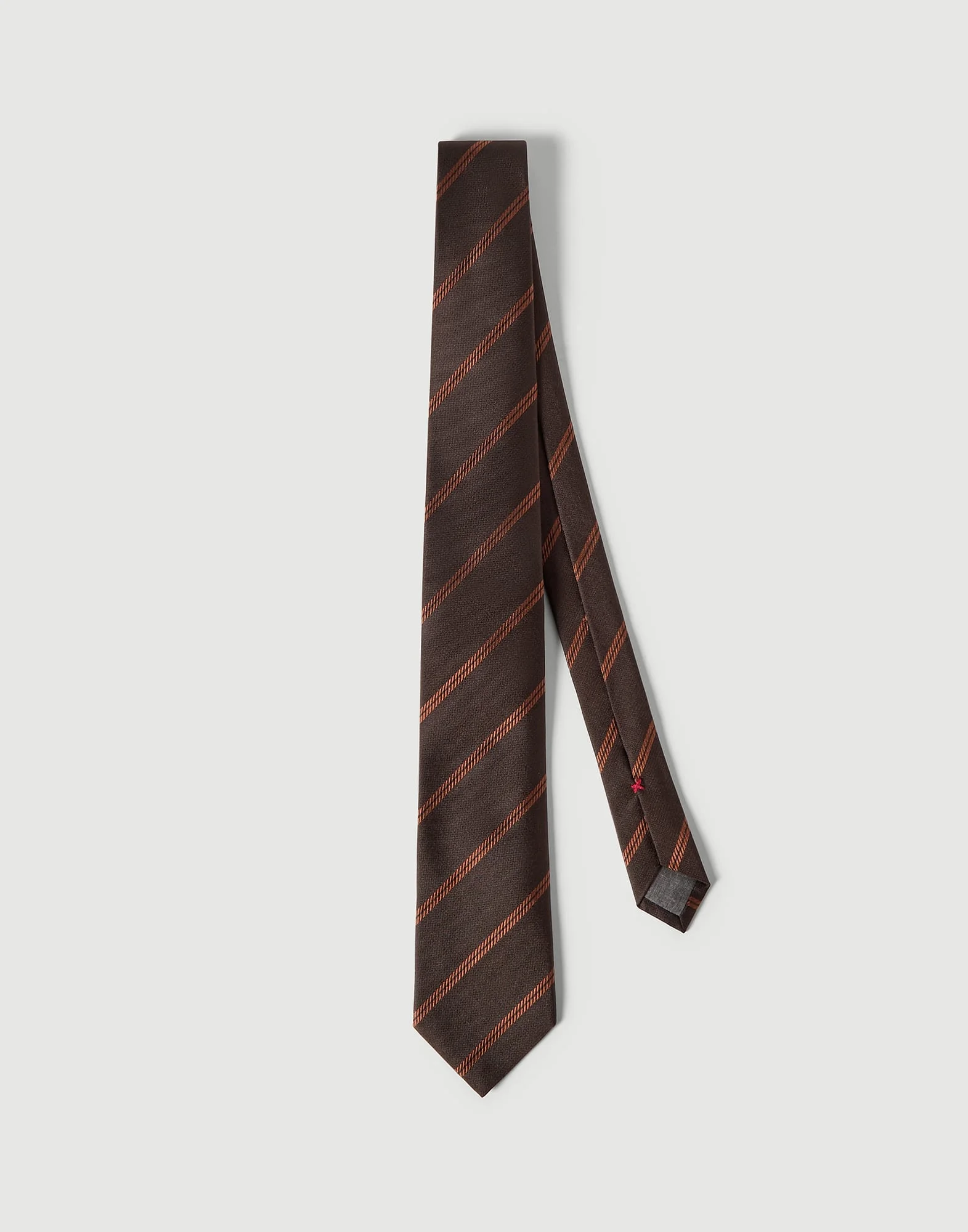 Striped silk tie - 1