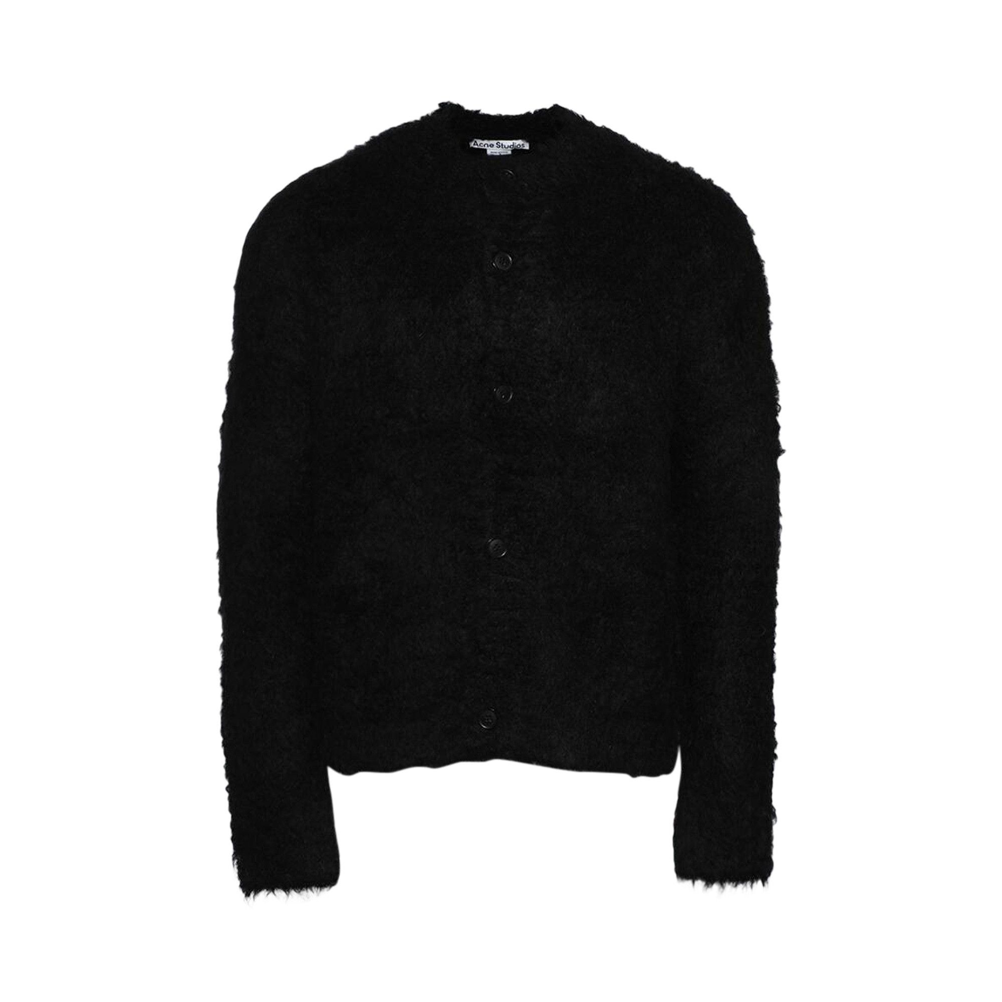 Acne Studios Alpaca Cardigan 'Black' - 1