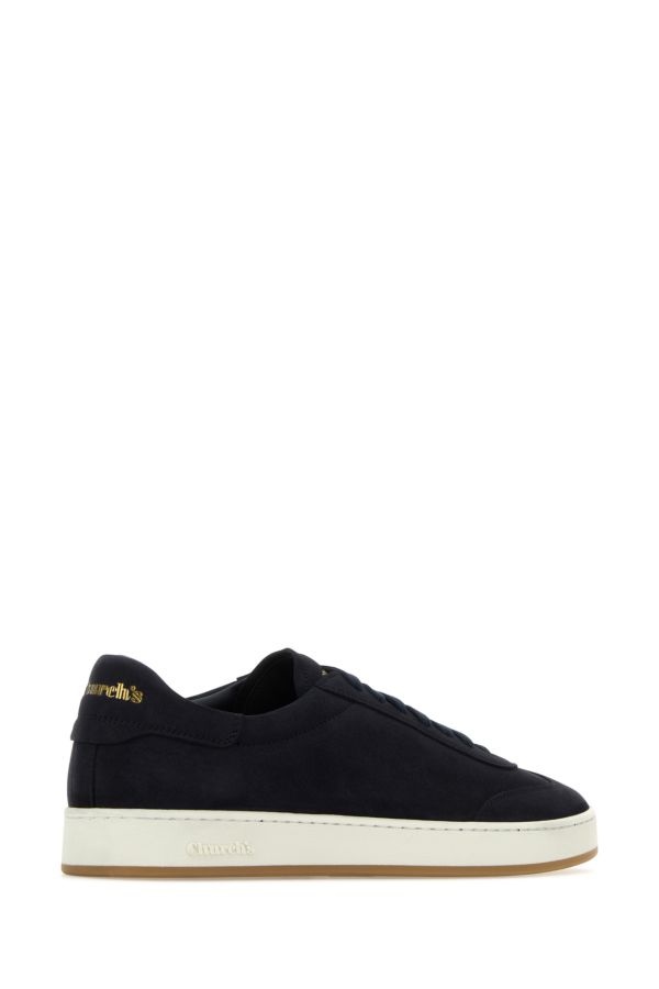 Church's Church's Woman Midnight Blue Suede Sneakers