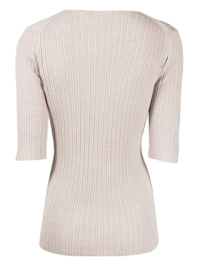 BY MALENE BIRGER Blaise ribbed wool jumper outlook