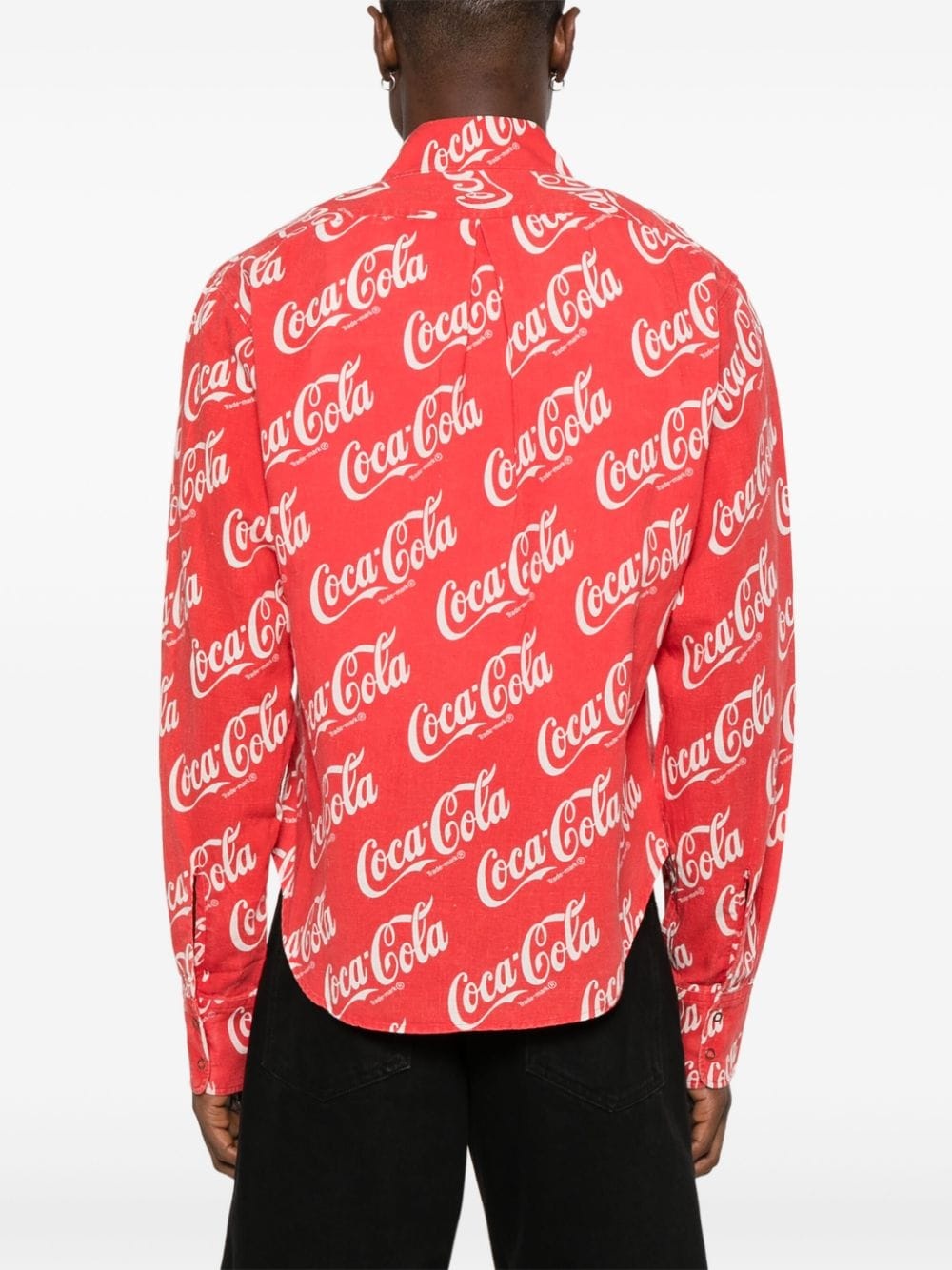 x Coca-Cola print shirt - 4
