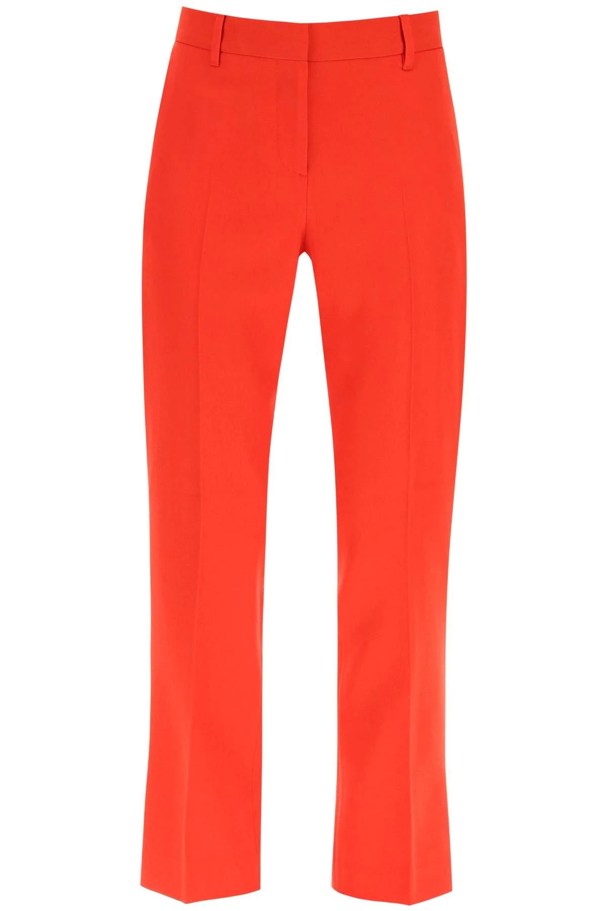 GRAIN DE POUDRE WOOL TROUSERS - 1