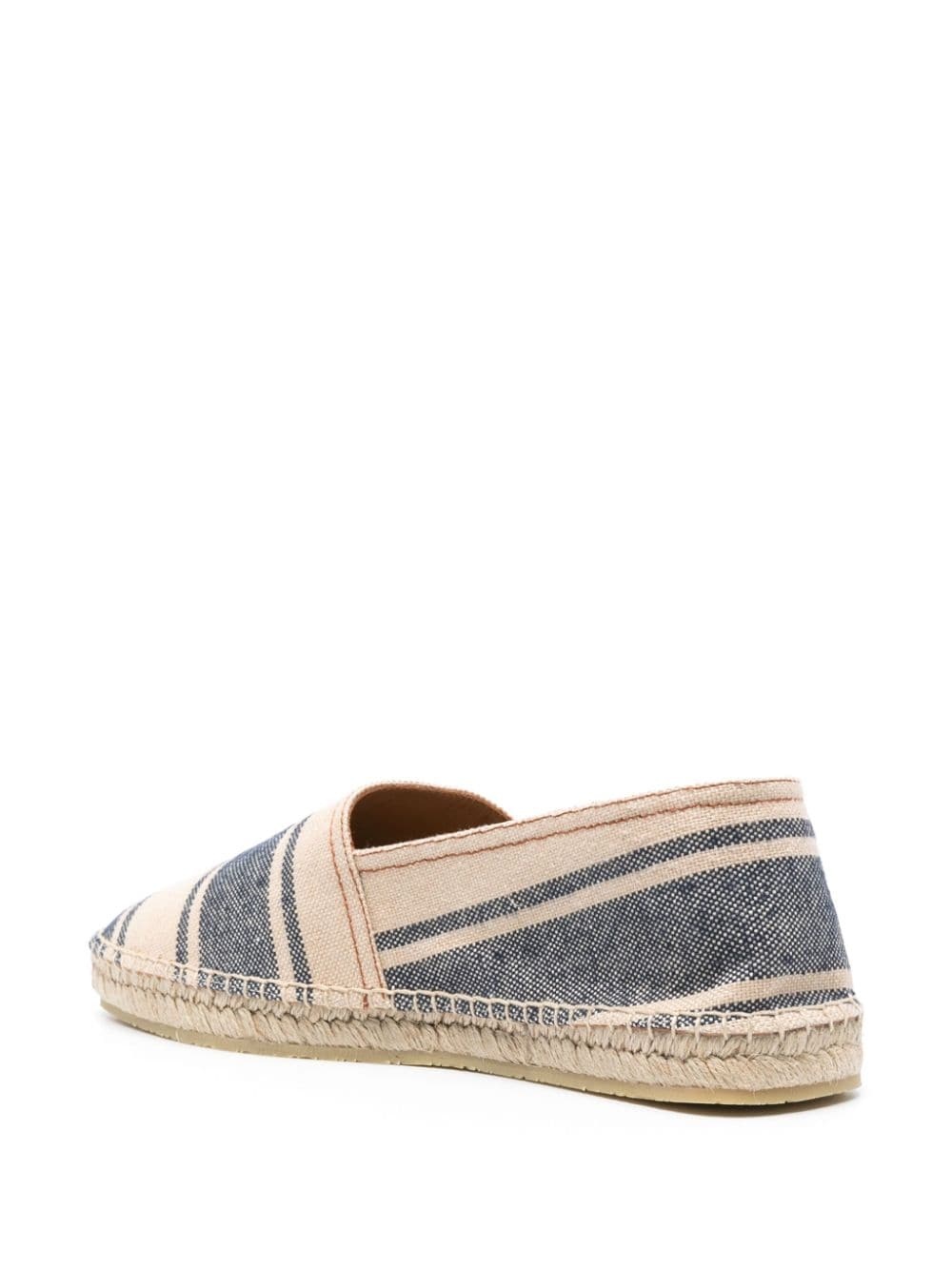 striped canvas espadrilles - 3