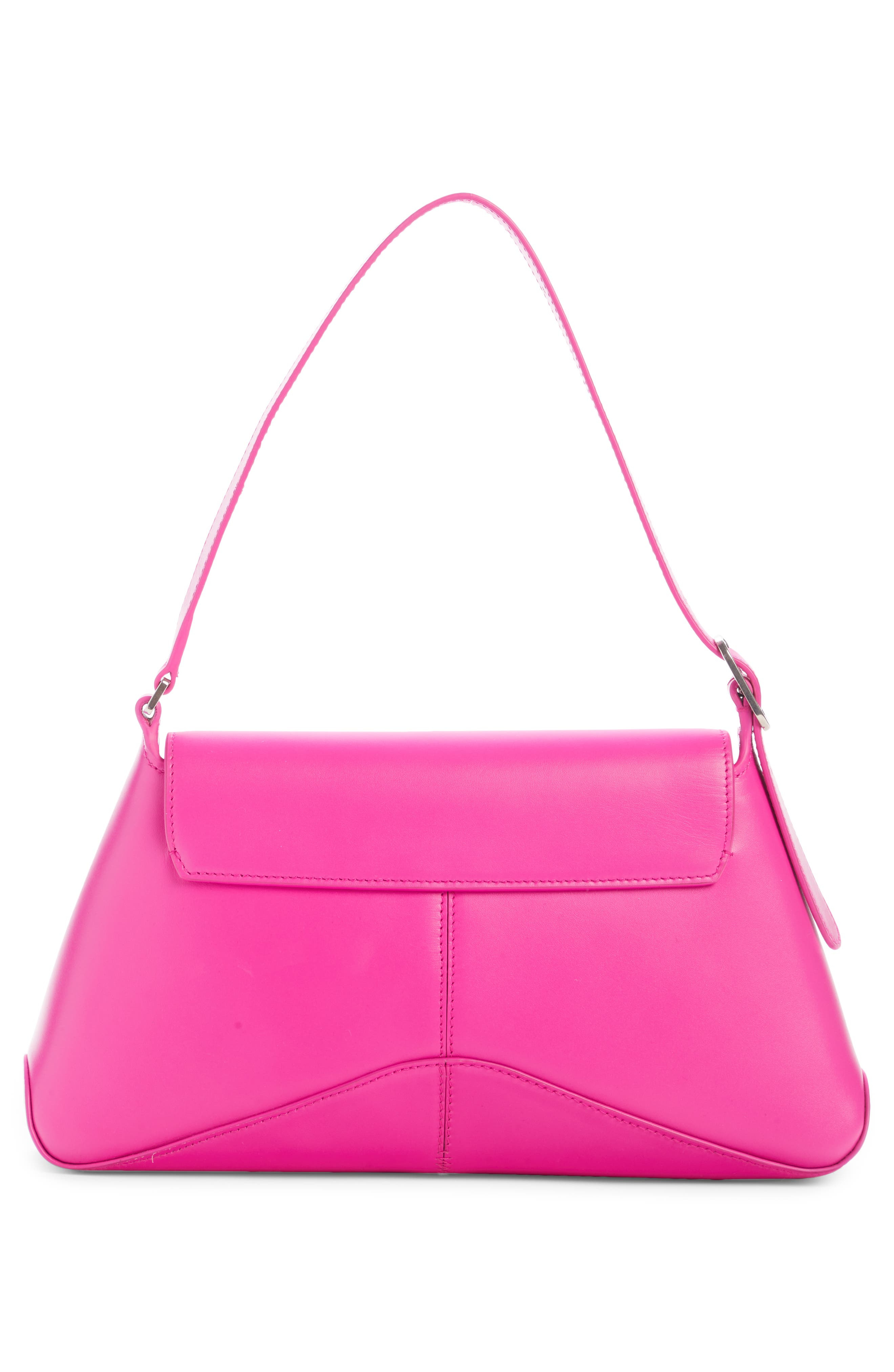 Balenciaga XX Street Medium Leather Shoulder Bag in Lipstick Pink at Nordstrom - 3