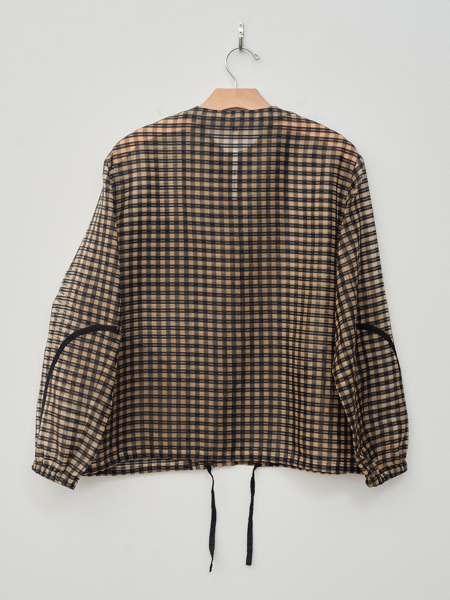 Organza Bomber Jacket - Vichy Check - 6