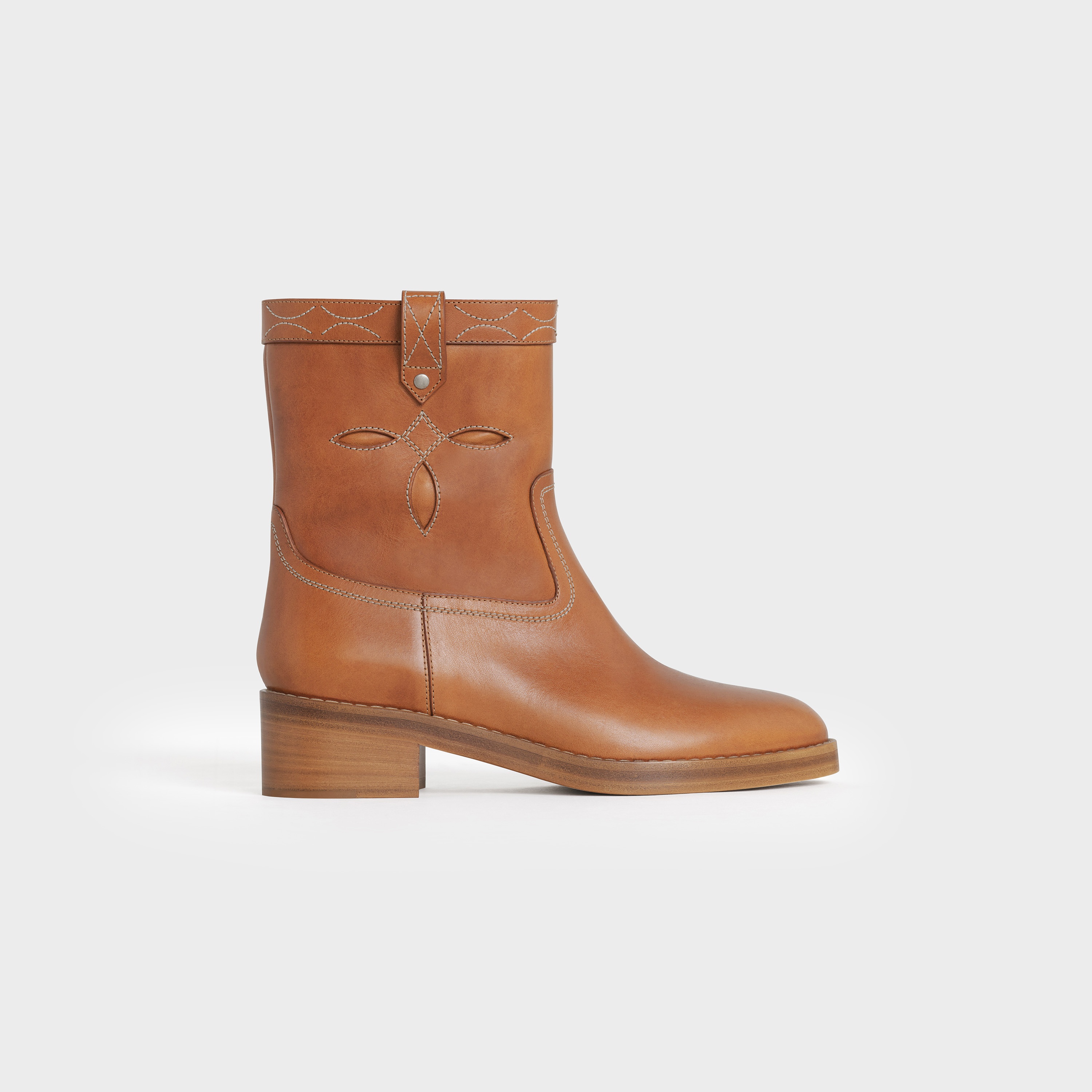 CELINE FOLCO ANKLE BOOT IN CALFSKIN - 1