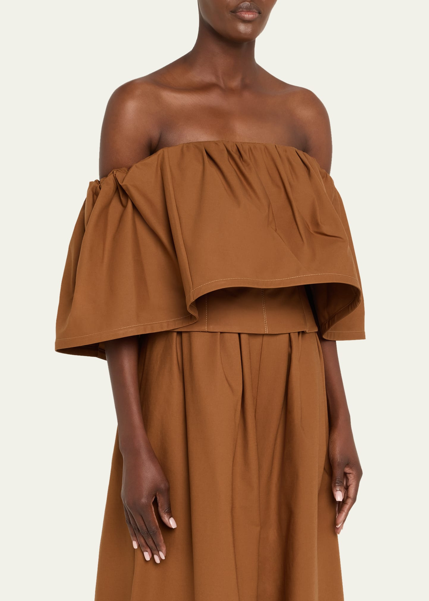 Ruffle Off-The-Shoulder Top - 4