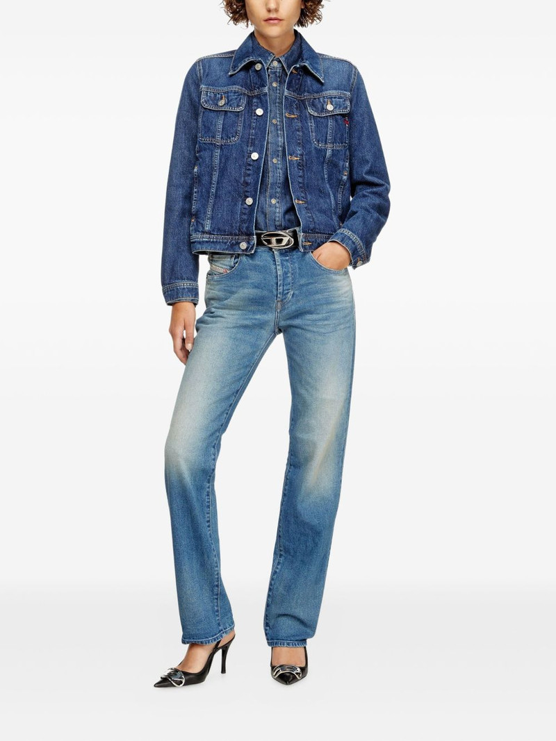 Diesel 1989 D-Mine buttoned jeans outlook