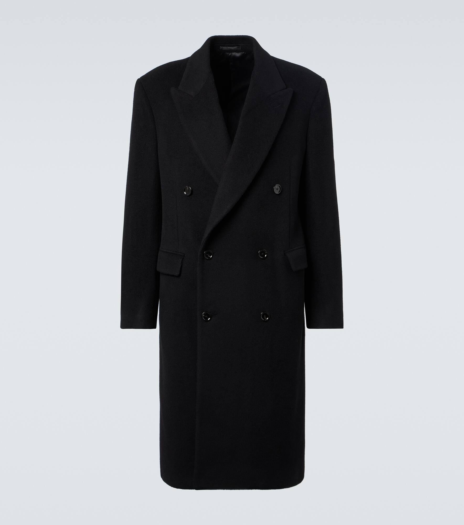 Virgin wool overcoat - 1