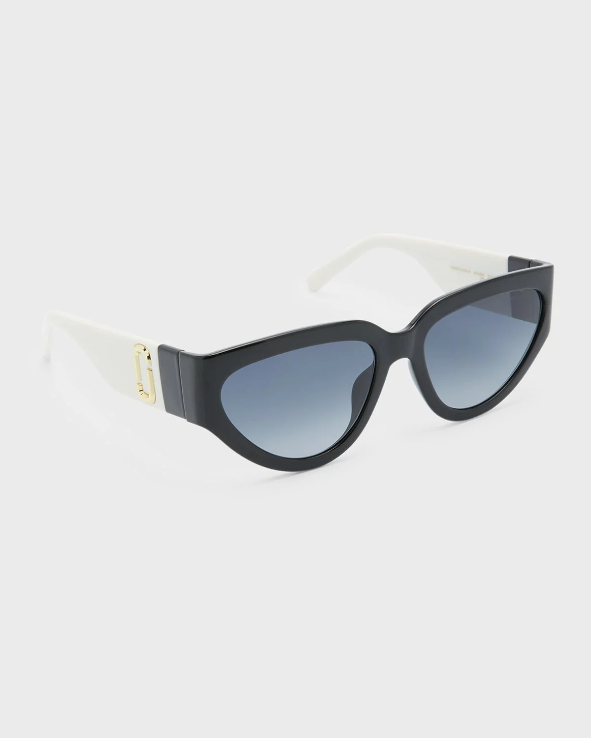 J Marc Logo Plastic Cat-Eye Sunglasses - 1