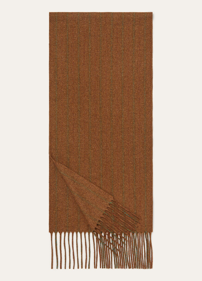 Pinstripe Chevron Scarf 1