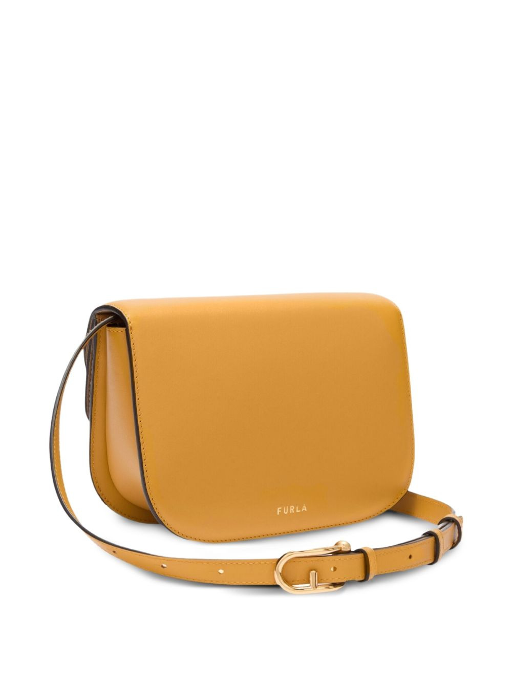 mini Sfera leather-suede flap bag - 2
