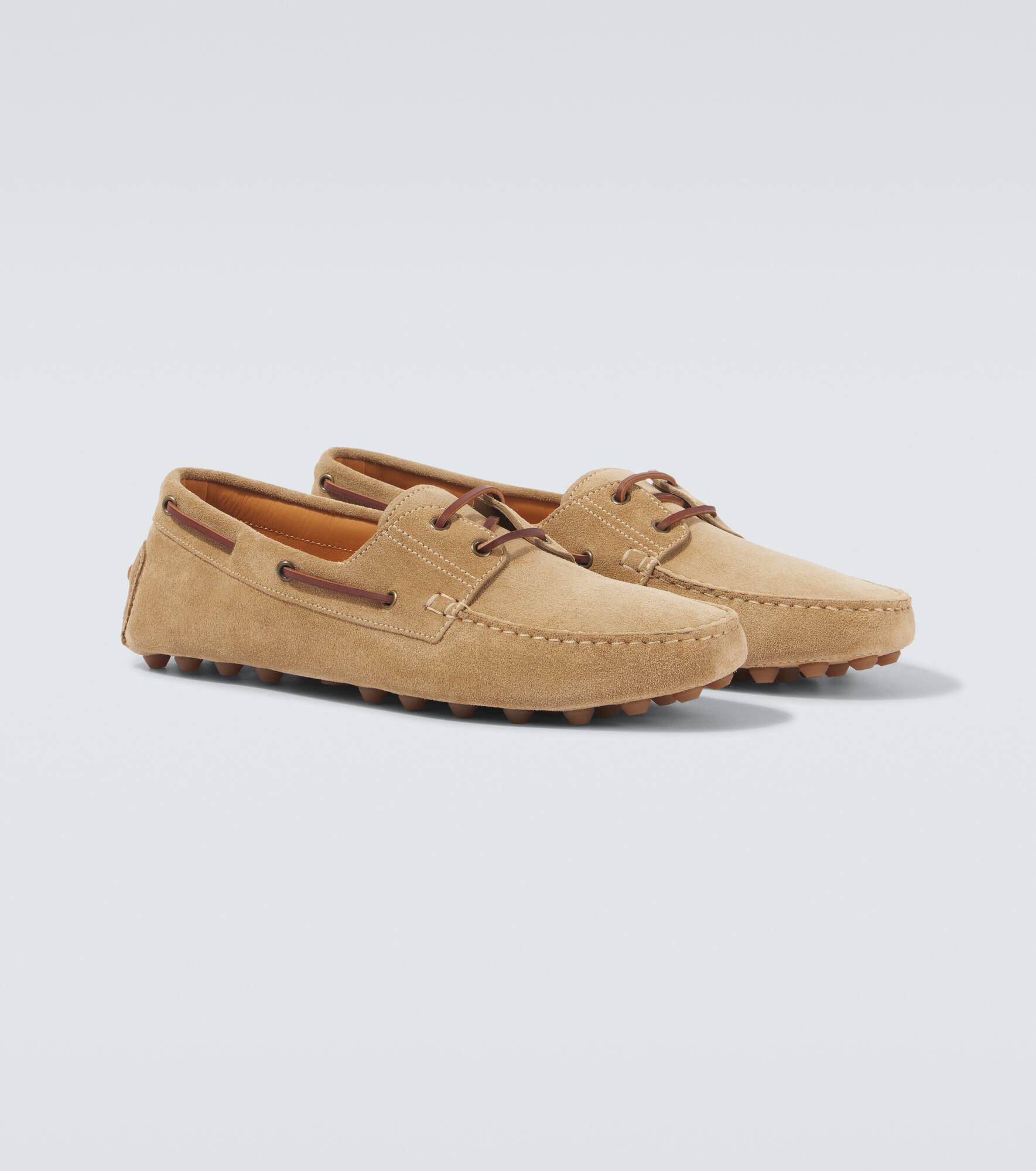 Gommino Bubble suede driving shoes - 5