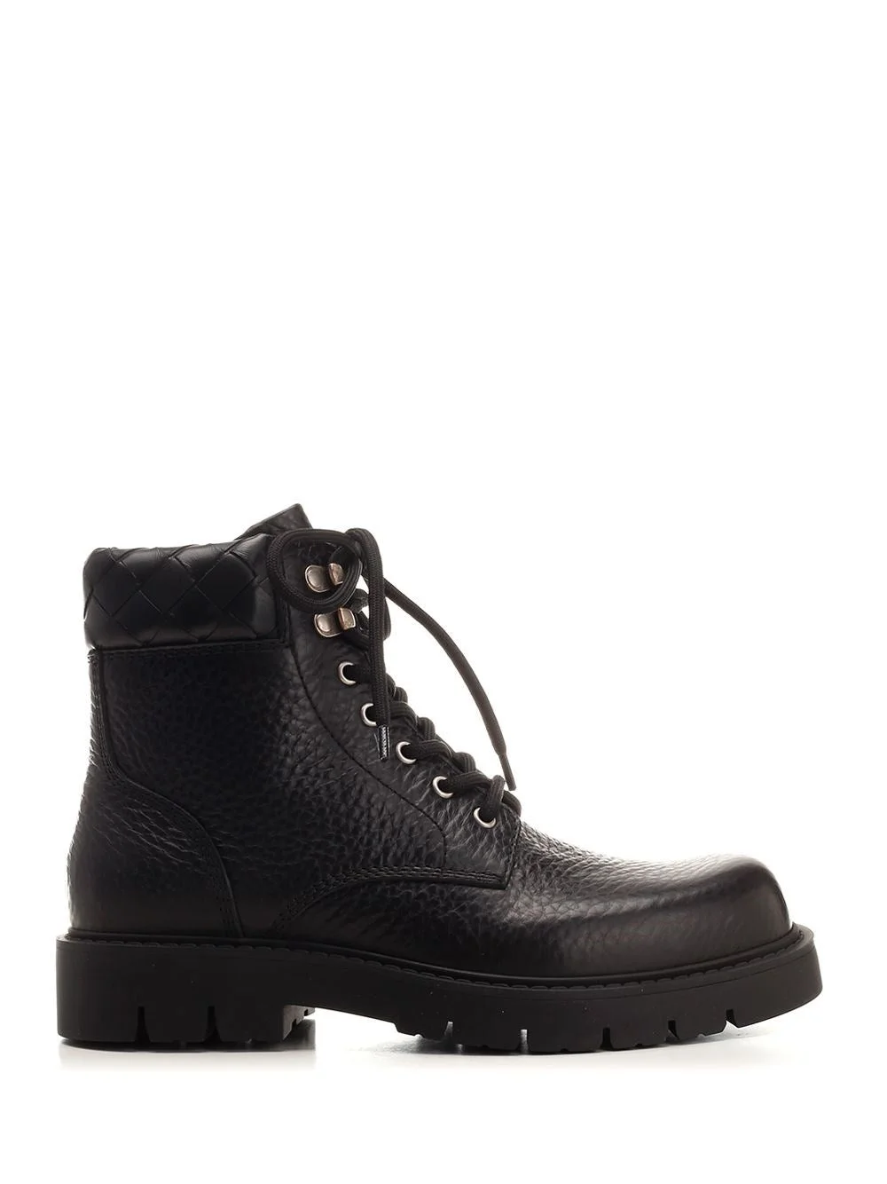 Bottega Veneta Men "Haddock" Lace-Up Boots - 1