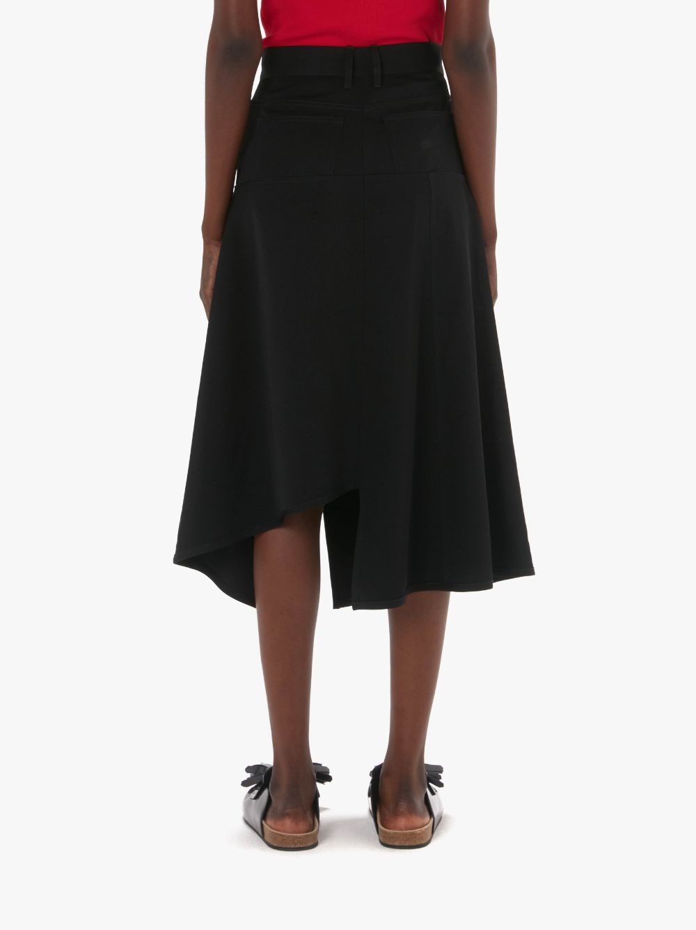 PATCHWORK A-LINE SKIRT - 3