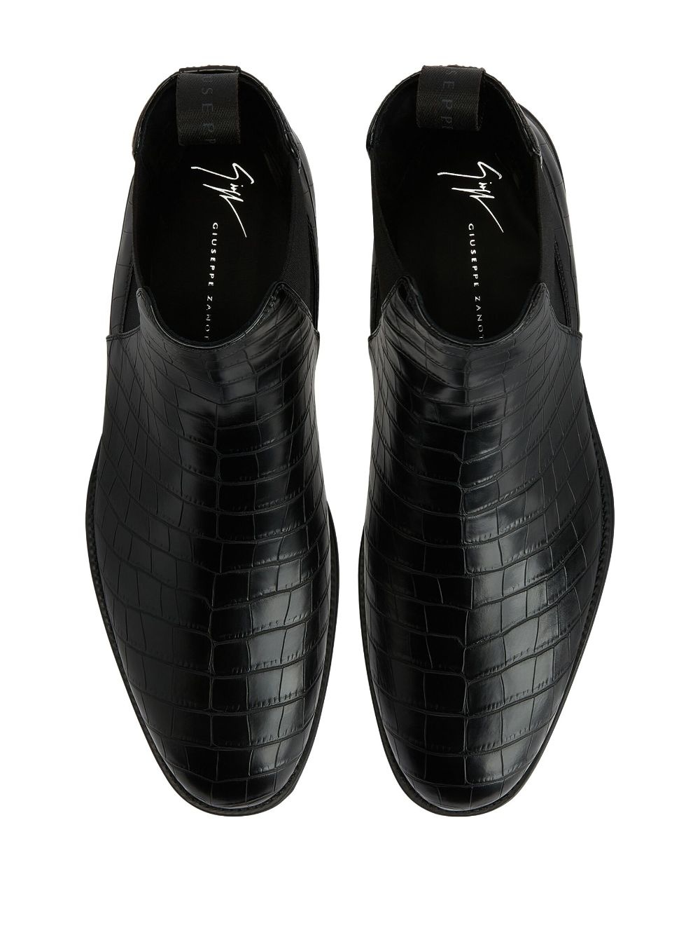 Ryim crocodile-effect boots - 4