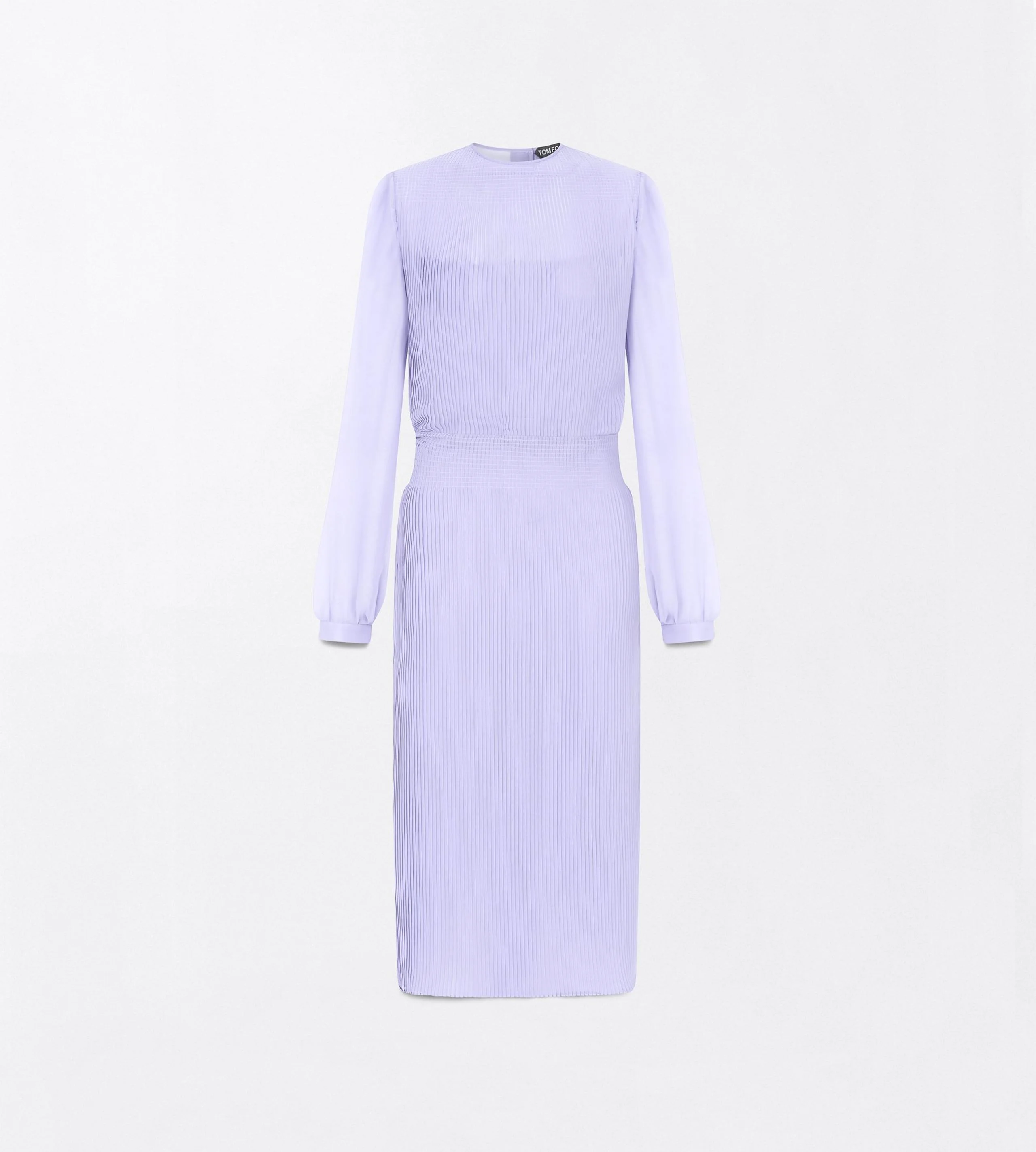 CHIFFON MICRO PLISSÉ DRESS - 1