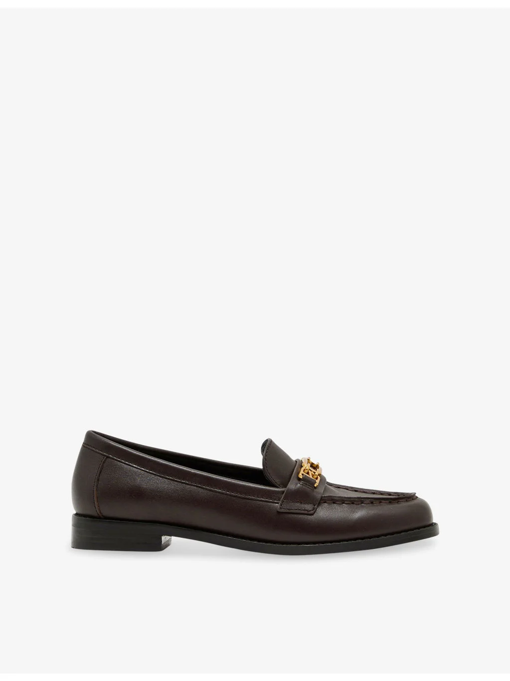 Rita Hardware Leather Loafers - 1