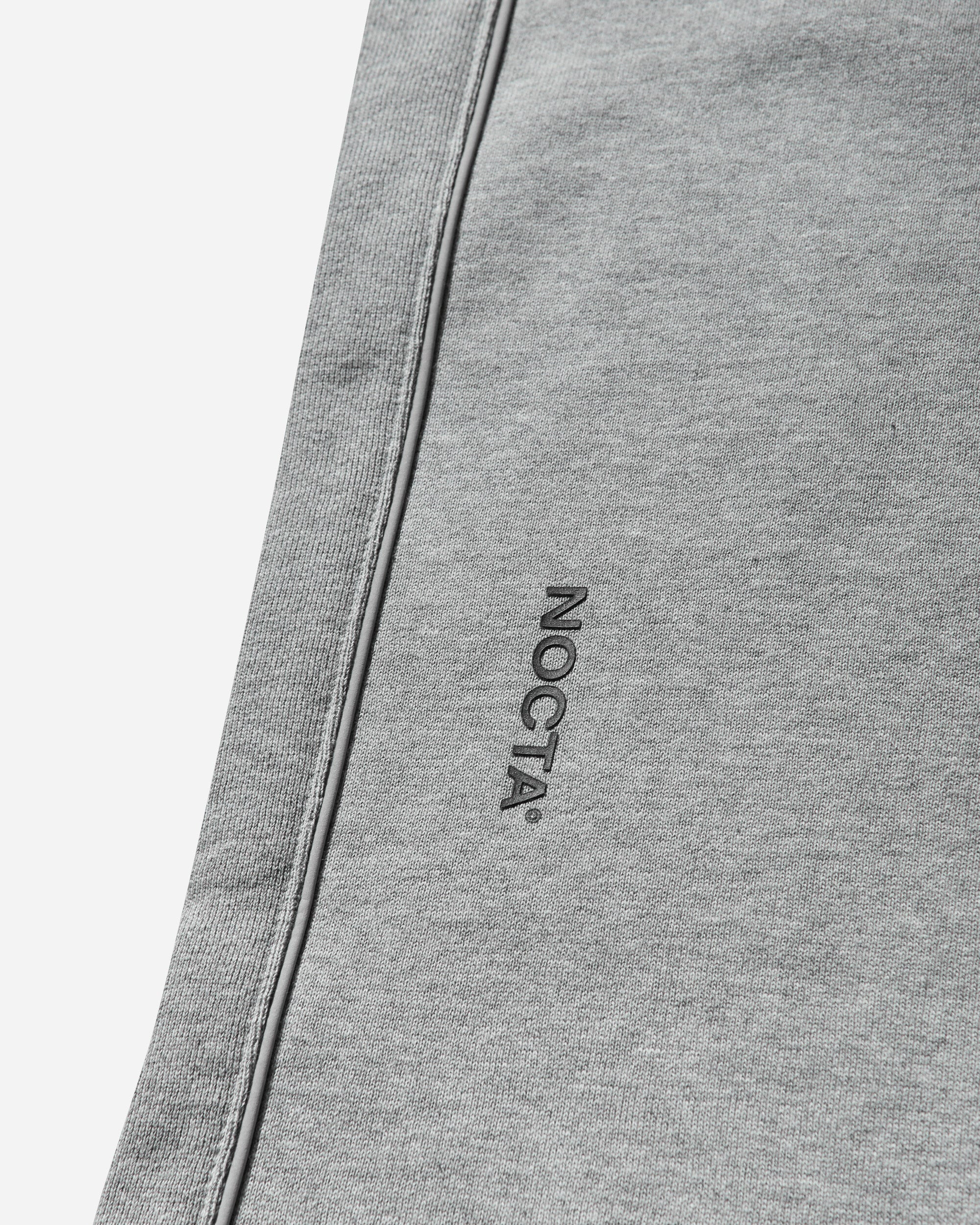 Men's NOCTA Open Hem Fleece Pants Dark Grey Heather - 4