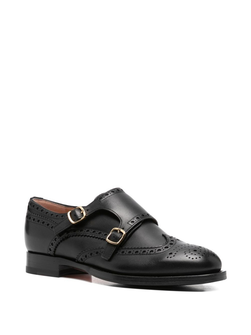 Santoni brogue buckle pumps outlook