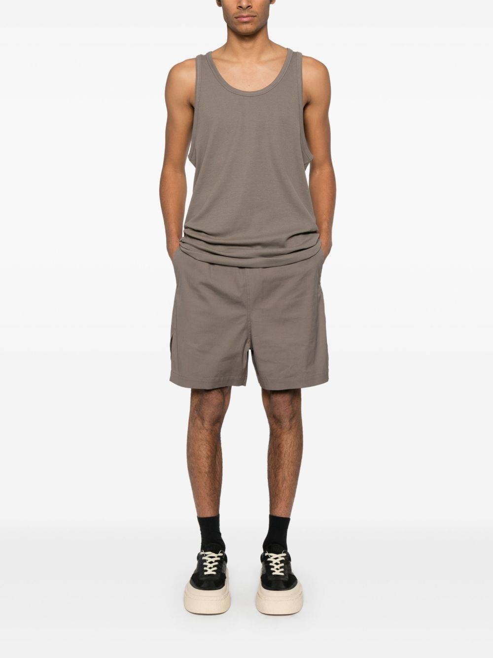 piped-trim detailed tank top - 2