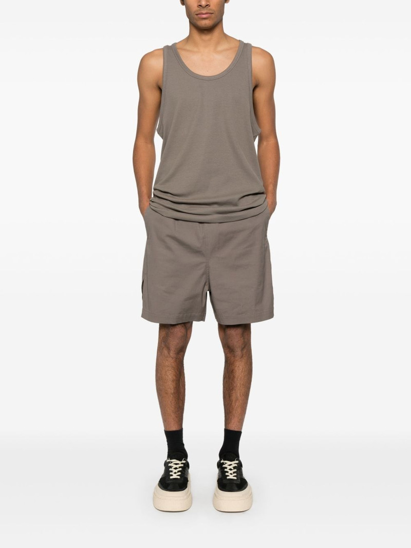 thom/krom piped-trim detailed tank top outlook