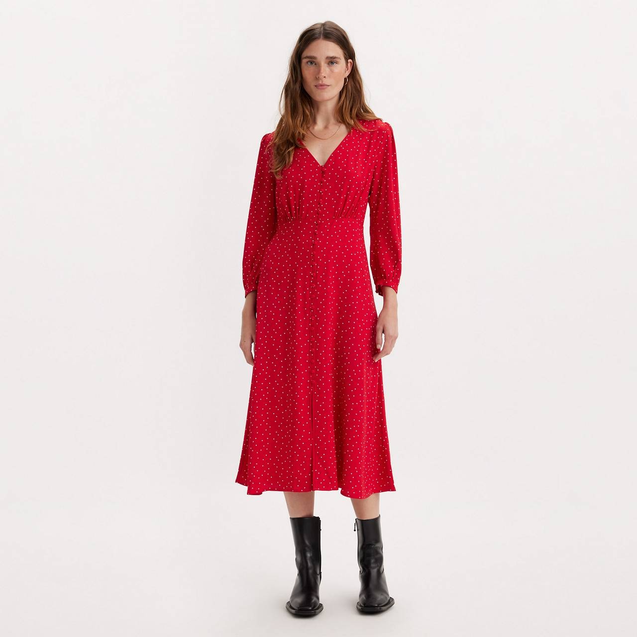 BRESLIN LONG SLEEVE DRESS - 2