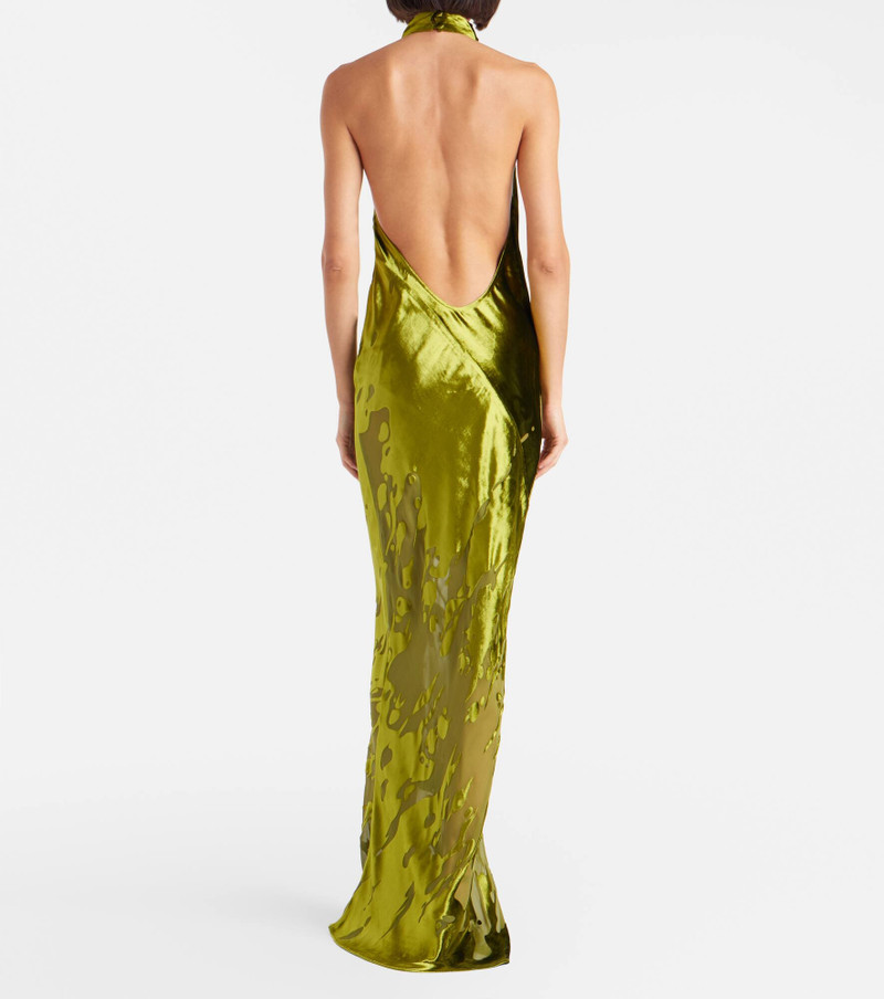 Halterneck gown 3