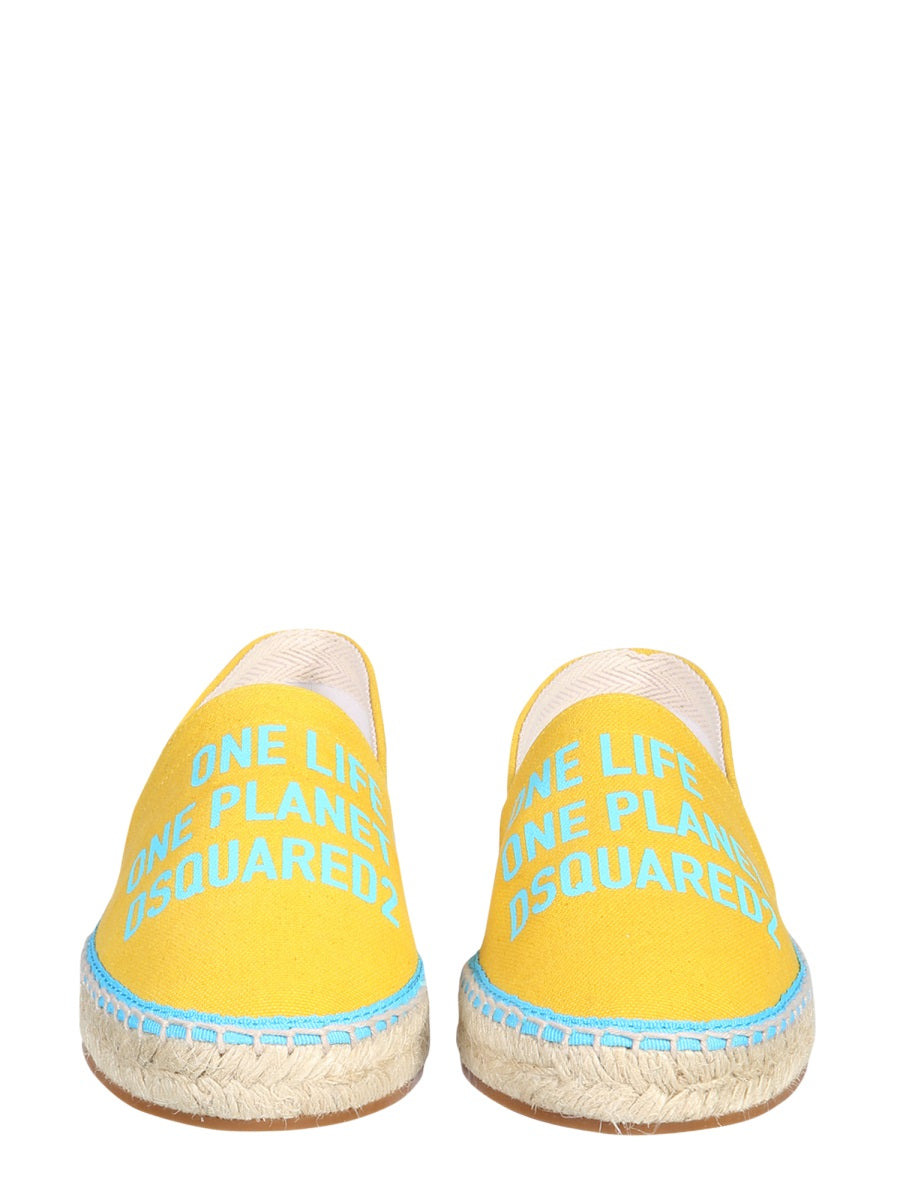 Dsquared Women Organic Canvas Espadrille - 2
